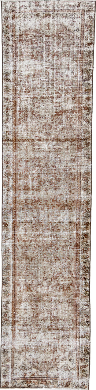 Vintage Hamadan Runner Rug (3' x 13')